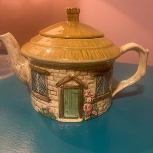 Vintage English Sylvac Cottage Teapot